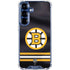 NHL Boston Bruins Home Jersey Galaxy S25 Clear Case